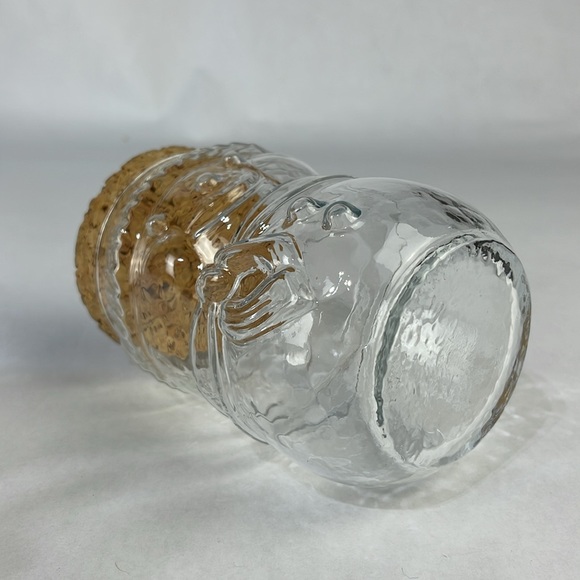 Vintage Glass Snowman Candy/Treat Jar with Cork Lid - Picture 9 of 14